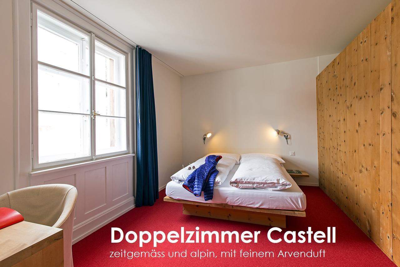 Hotel Castell Zuoz Exterior foto