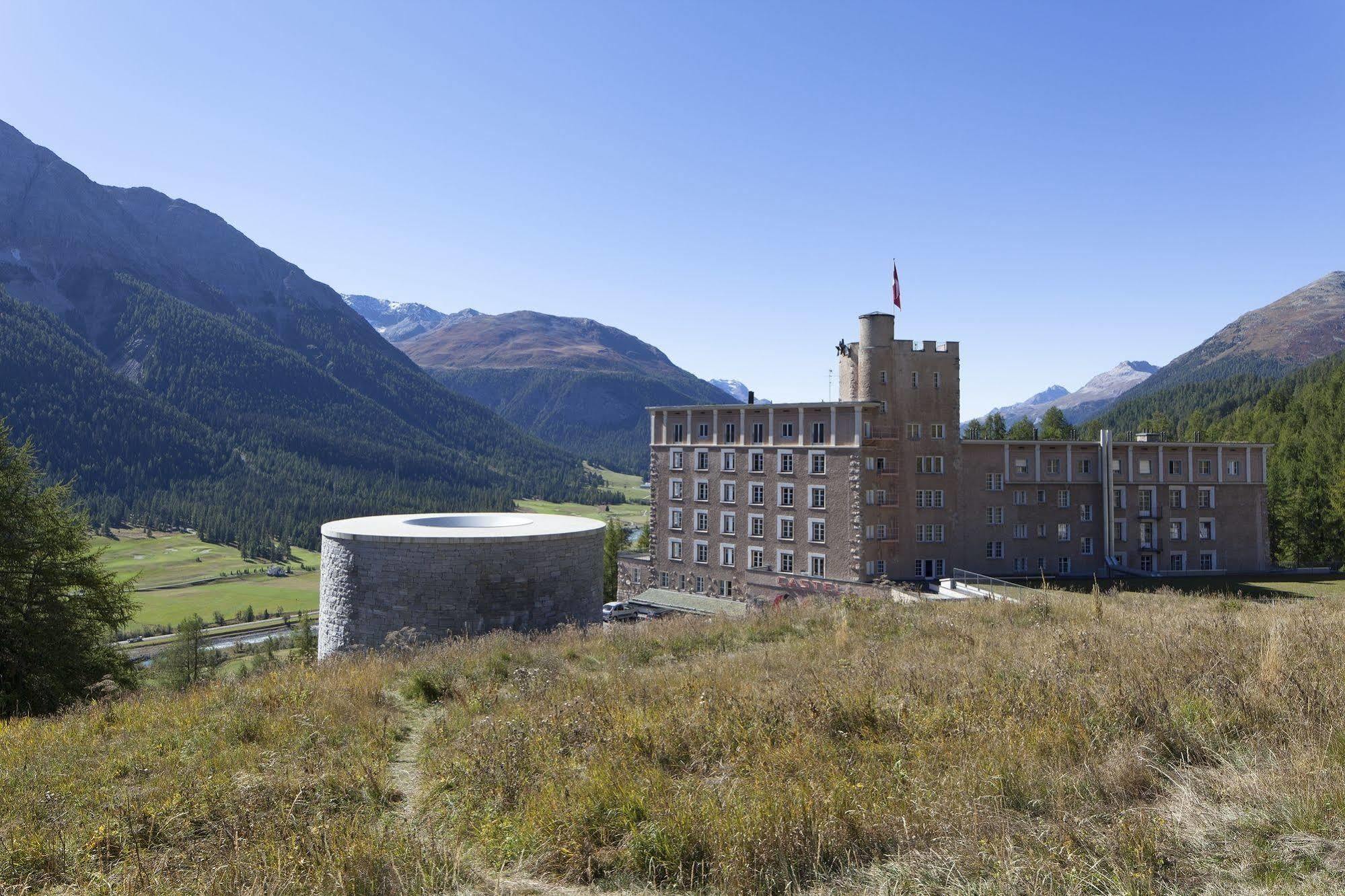 Hotel Castell Zuoz Exterior foto