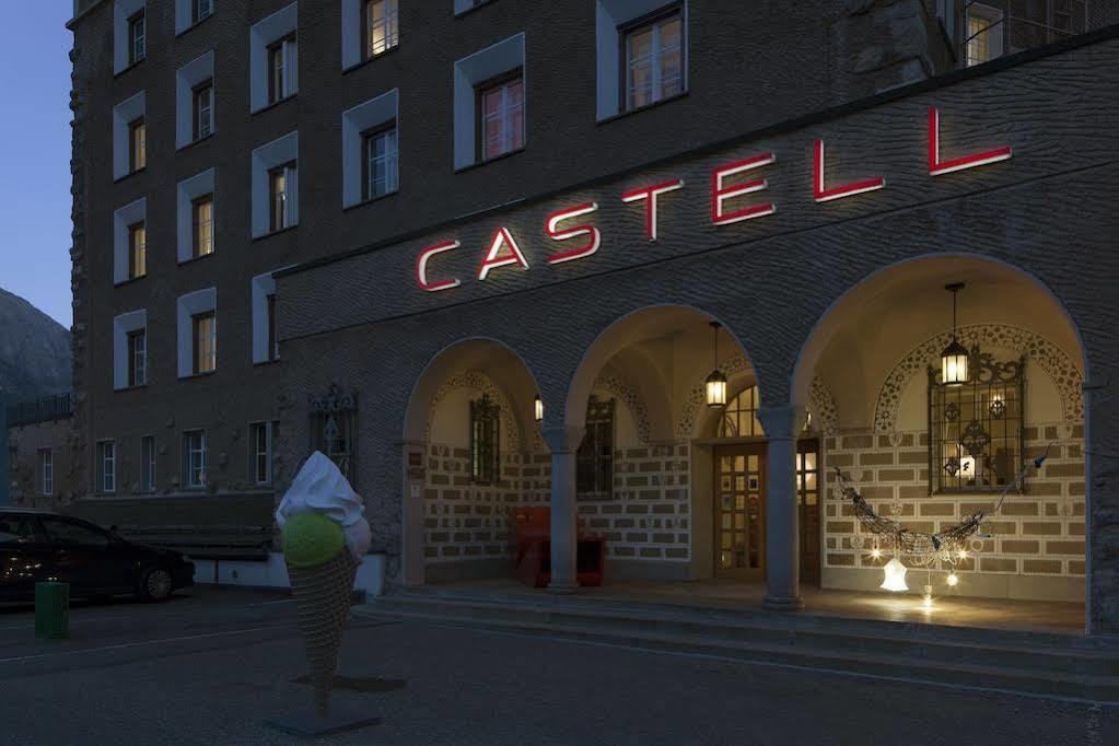 Hotel Castell Zuoz Exterior foto