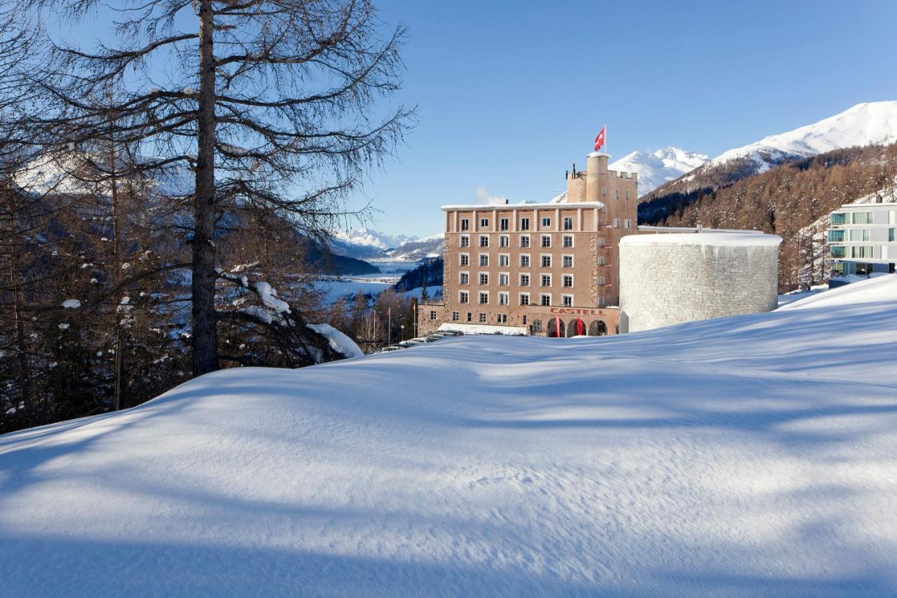 Hotel Castell Zuoz Exterior foto
